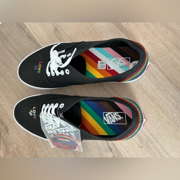 Vans Love is Love New Never Worn Men’s Size 13 Sneakers - Picture 4 of 5